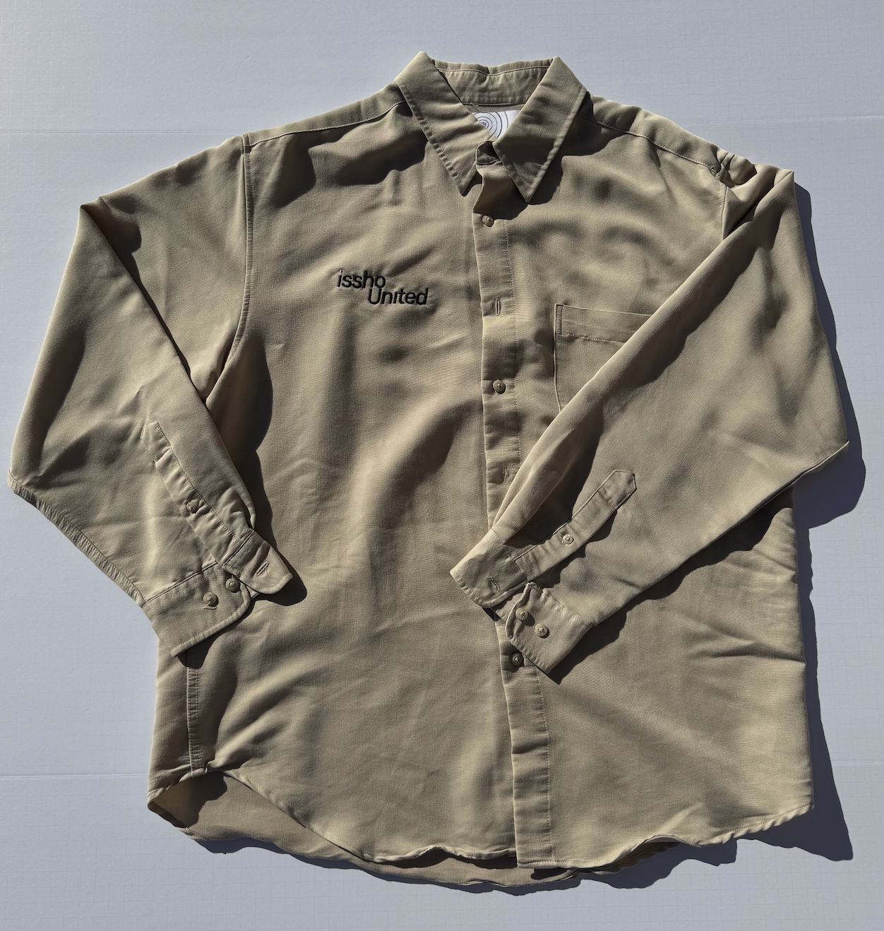 SMOOTHCREAM: Upcycled 'issho United' logo shirts
