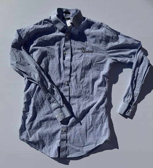 CHECKED: Upcycled 'issho United' logo shirts