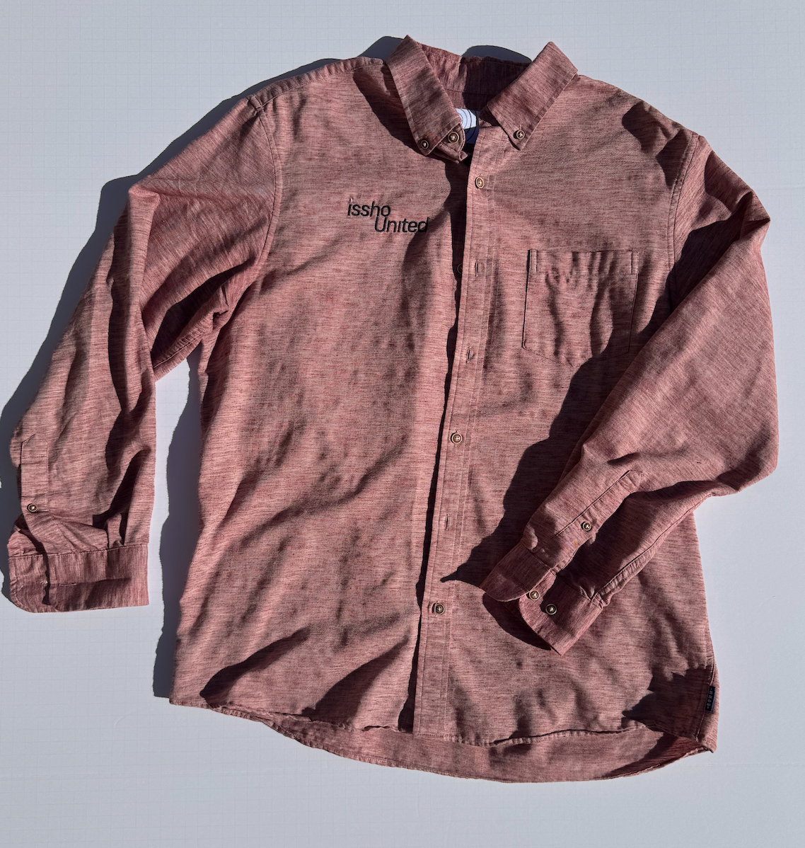 CLASSICRED: Upcycled 'issho United' logo shirts